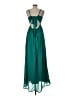 ASOS 100% Polyester Teal Green Cocktail Dress Size 8 - photo 2