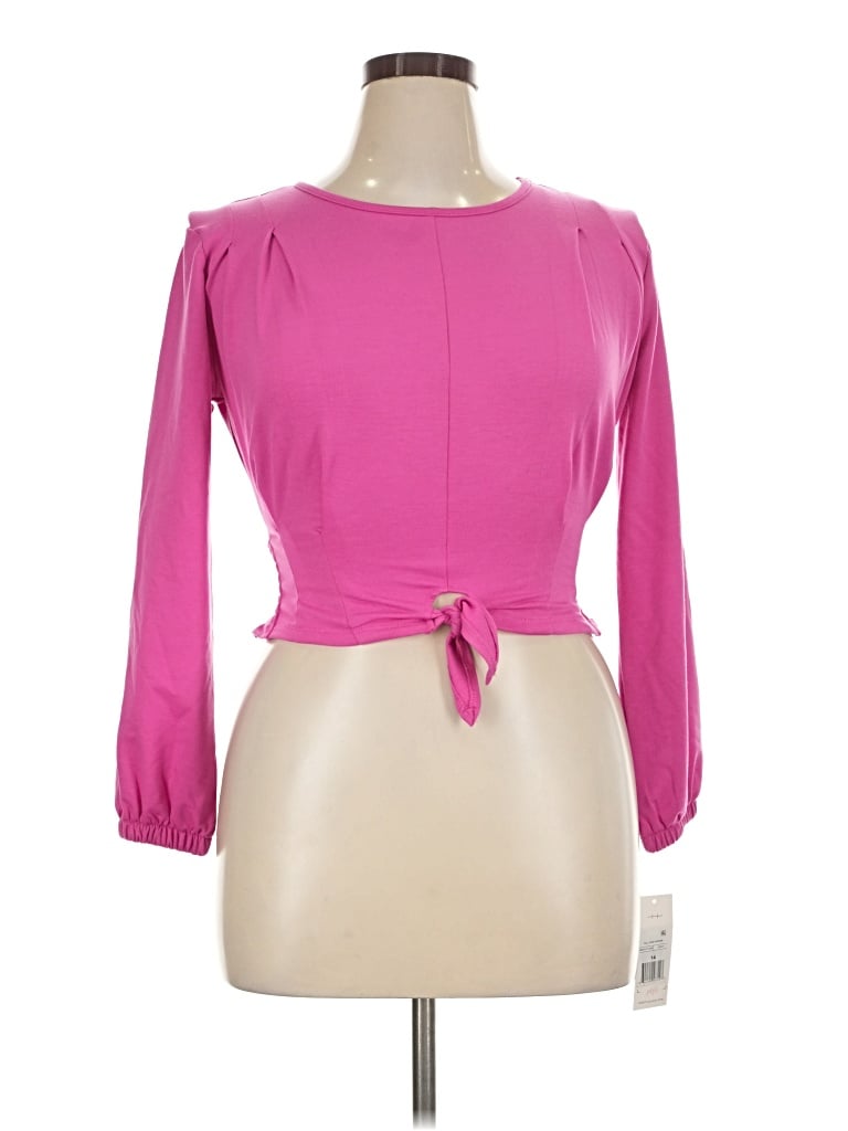 Habitual 3/4 Sleeve Blouse In Pink