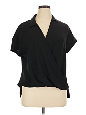 Jones New York Short Sleeve Blouse (view 1)