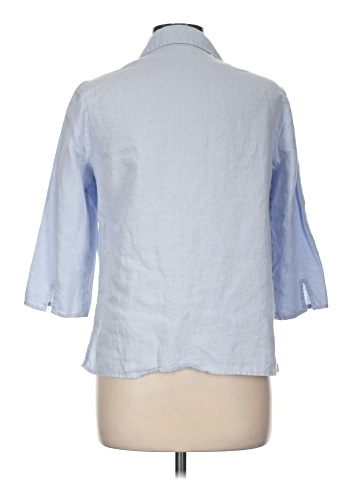 Liz Claiborne 3/4 Sleeve Button-Down Shirt (view 2)
