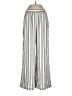 Worthington Stripes Silver Casual Pants Size M - photo 1