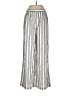 Worthington Stripes Silver Casual Pants Size M - photo 2