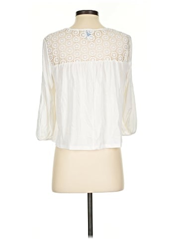 Blue Rain 3/4 Sleeve Blouse (view 2)
