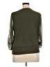 Apt. 9 100% Polyester Green 3/4 Sleeve Blouse Size XL - photo 2