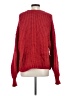 Mango Solid Red Pullover Sweater Size S - photo 2