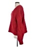 Mango Solid Red Pullover Sweater Size S - photo 5
