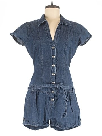 Blue Asphalt Romper (view 1)