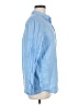 Gap 100% Linen Blue Long Sleeve Button-Down Shirt Size M - photo 4