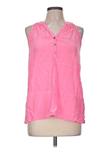 Lilly Pulitzer Sleeveless Silk Top (view 1)