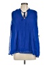 Ellen Tracy 100% Polyester Blue Sleeveless Blouse Size L - photo 1