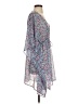 Helen Jon 100% Polyester Blue Kimono Size S - photo 4