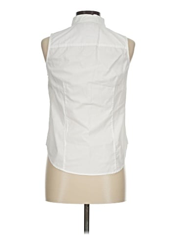 J.Crew Factory Store Sleeveless Button-Down Shirt (view 2)