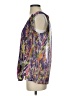 CAbi 100% Polyester Purple White Sleeveless Blouse Size M - photo 5