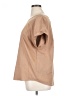 Shein Curve 100% Polyester Tan Short Sleeve Blouse Size 16 Plus (2) - photo 5