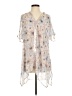 One September 100% Polyester Silver Kimono Size S - photo 1