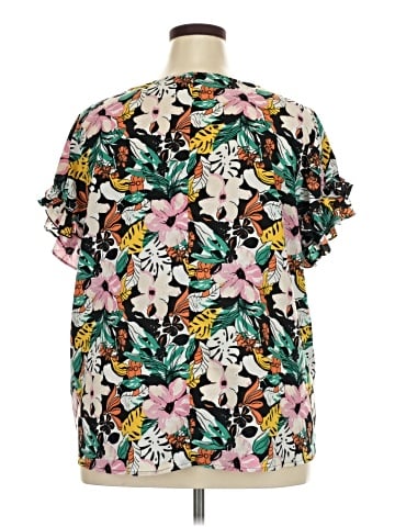 Lane Bryant Short Sleeve Blouse (view 2)