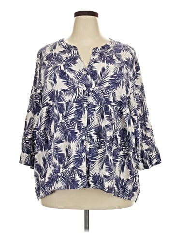 Jones & Co 3/4 Sleeve Blouse (view 1)