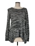 Dina Be Metallic Gray Pullover Sweater Size M - photo 1
