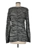 Dina Be Metallic Gray Pullover Sweater Size M - photo 2