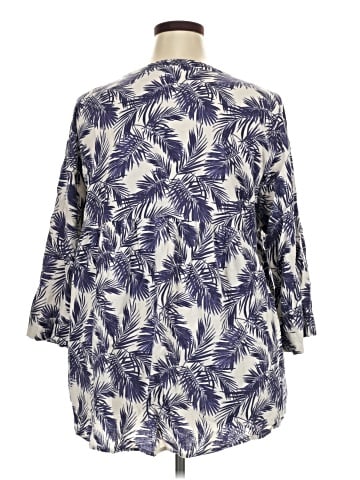 Jones & Co 3/4 Sleeve Blouse (view 2)