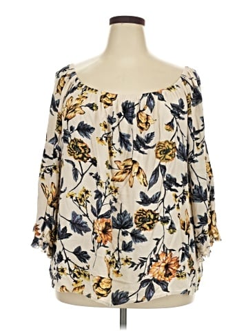 Gypsies & Moondust 3/4 Sleeve Blouse (view 1)