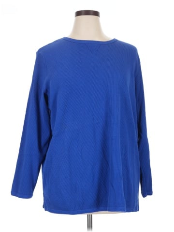 Woman Within Pullover Sweater (view 1)