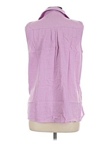 Unbranded Sleeveless Button-Down Shirt (view 2)