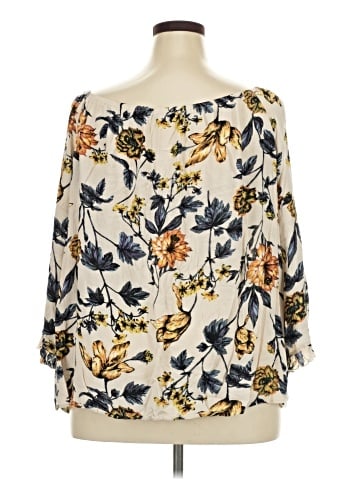 Gypsies & Moondust 3/4 Sleeve Blouse (view 2)