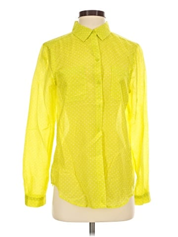 Ann Taylor LOFT Long Sleeve Button-Down Shirt (view 1)