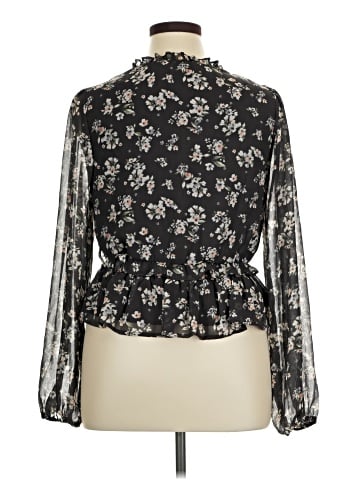 ASTR The Label Long Sleeve Blouse (view 2)