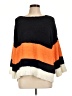 Vince Camuto 100% Polyester Color Block Orange Pullover Sweater Size L - photo 1