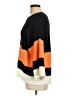 Vince Camuto 100% Polyester Color Block Orange Pullover Sweater Size L - photo 5