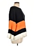 Vince Camuto 100% Polyester Color Block Orange Pullover Sweater Size L - photo 4