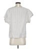 L.L.Bean 100% Linen Silver Short Sleeve Top Size S - photo 2