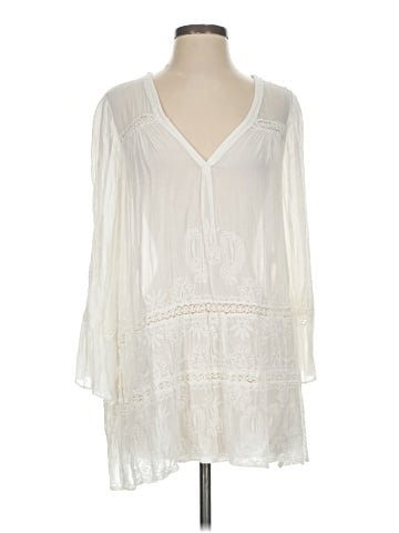 Calypso St. Barth 3/4 Sleeve Blouse (view 1)