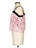 Topshop 100% Polyester Pink Sleeveless Blouse Size 6 - photo 5