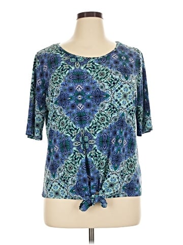 East 5th Short Sleeve Blouse (view 1)