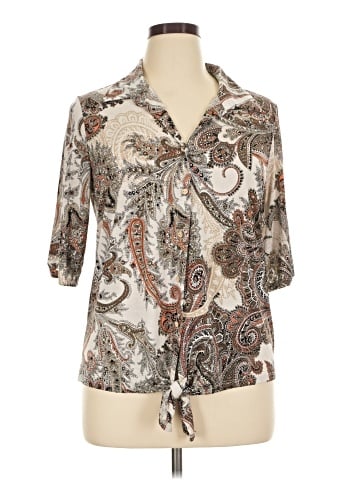 Naif 3/4 Sleeve Blouse (view 1)