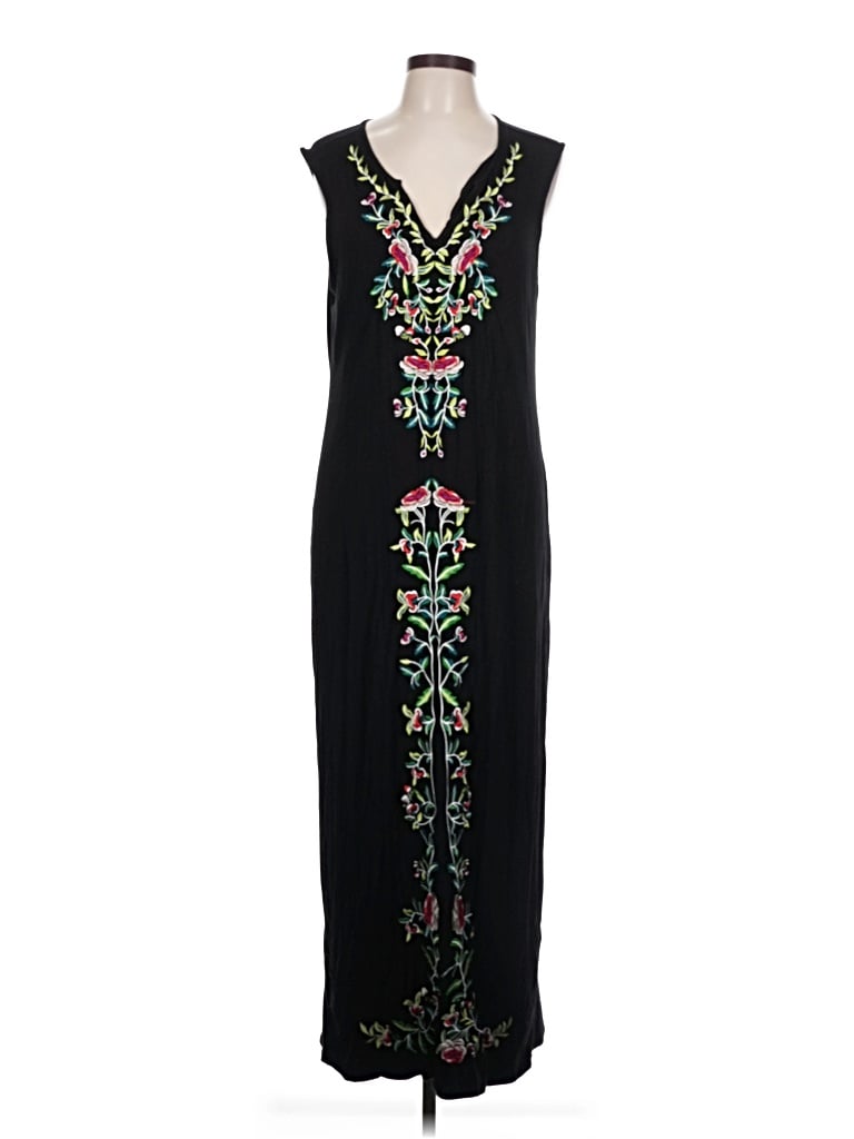 Pre-owned Chelsea & Theodore Casual Dress In Black