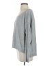 Moth Metallic Gray Pullover Sweater Size S - photo 5