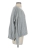 Moth Metallic Gray Pullover Sweater Size S - photo 4