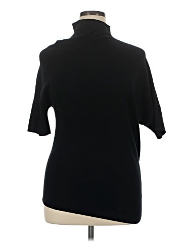 Lafayette 148 New York Short Sleeve Turtleneck (view 1)