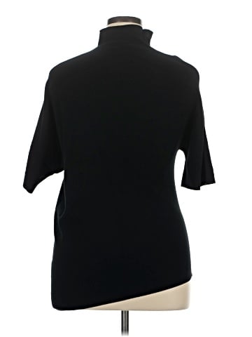 Lafayette 148 New York Short Sleeve Turtleneck (view 2)