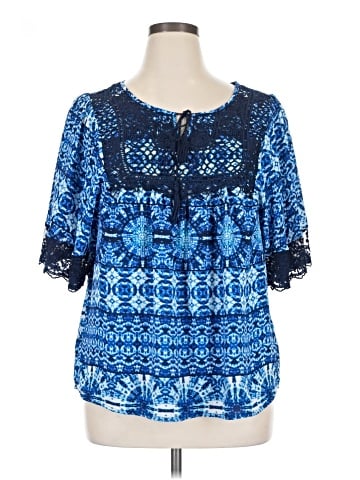 Zac & Rachel 3/4 Sleeve Blouse (view 1)