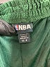 NBA 100% Polyester Solid Green Athletic Shorts Size M - photo 3