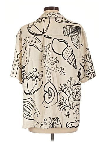 Topshop Short Sleeve Blouse (view 2)