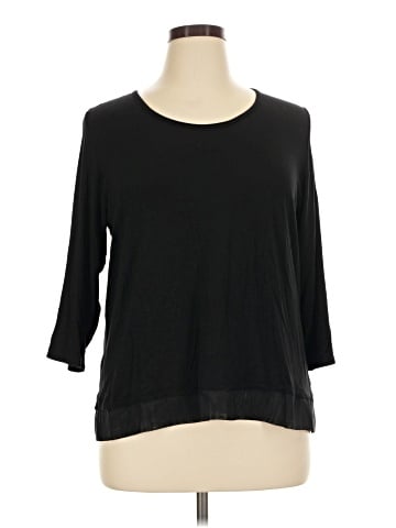 Pebble and Stone 3/4 Sleeve Top (view 1)