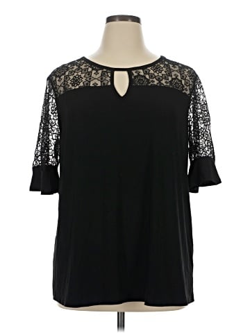 New Directions 3/4 Sleeve Top (view 1)