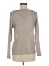 Apt. 9 100% Polyester Silver Long Sleeve Top Size M - photo 2