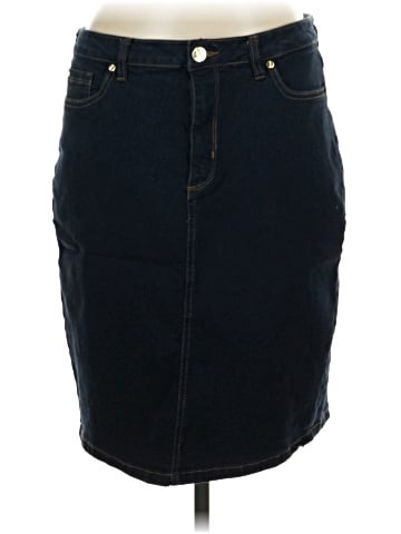 Jones New York Signature Denim Skirt (view 1)
